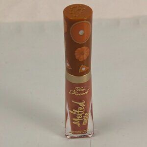 Too Faced Melted Matte Mini Liquid Lipstick “Pumpkin Spice” 0.1 oz (NWOB)